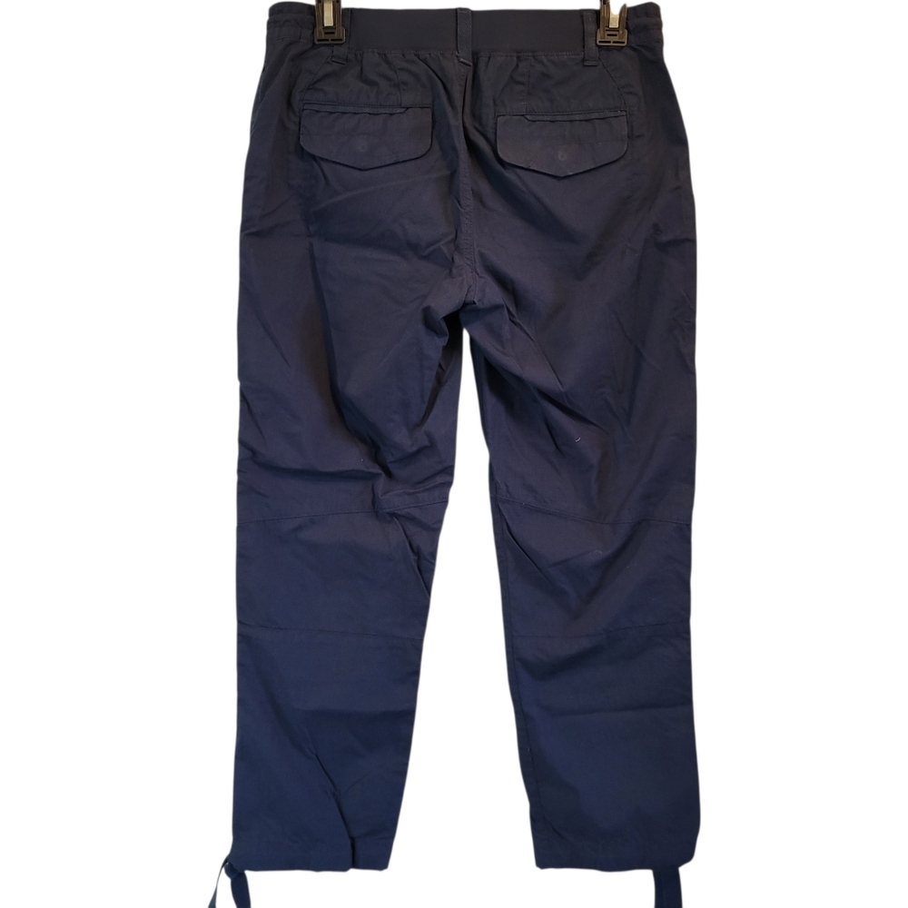 Lauren Ralph Lauren Navy Blue Cargo Capri Pants - Picture 3 of 6